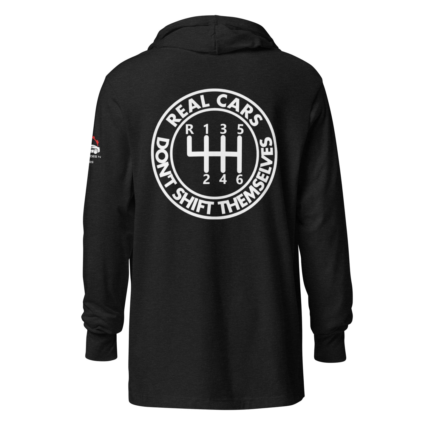 Real Cars Back Design Hooded longsleeve