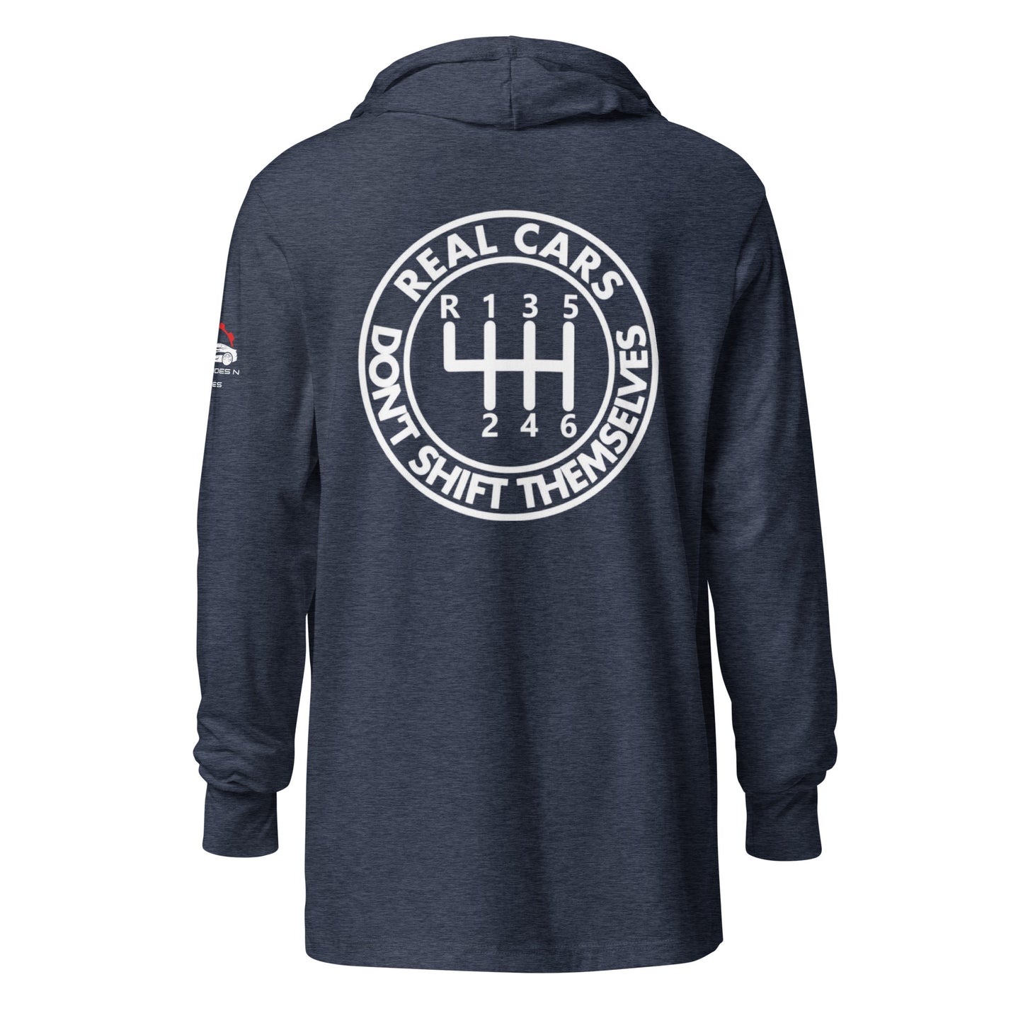 Real Cars Back Design Hooded longsleeve